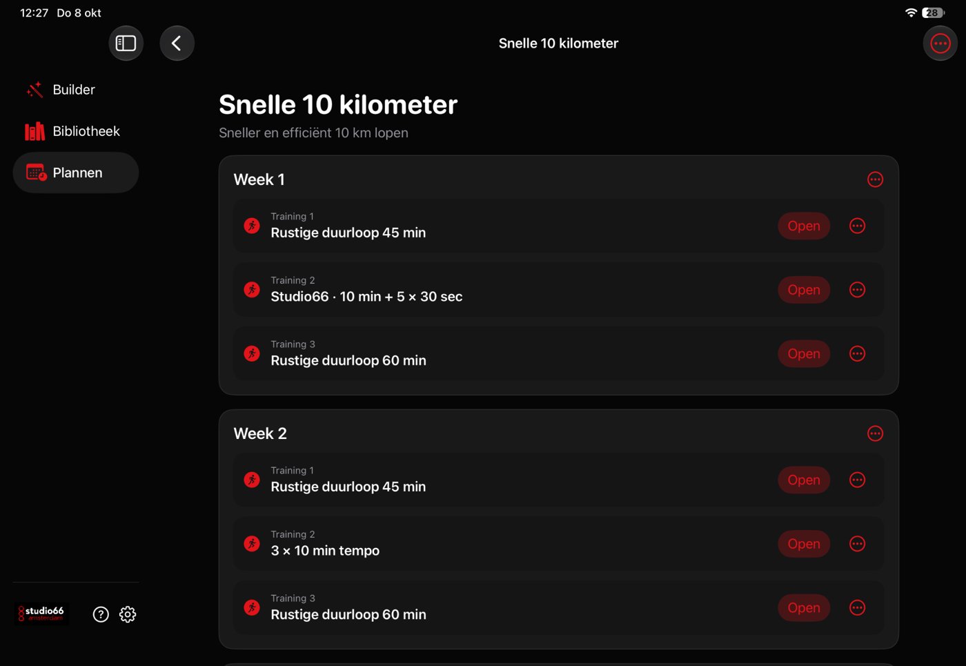 10 kilometer trainingsplan