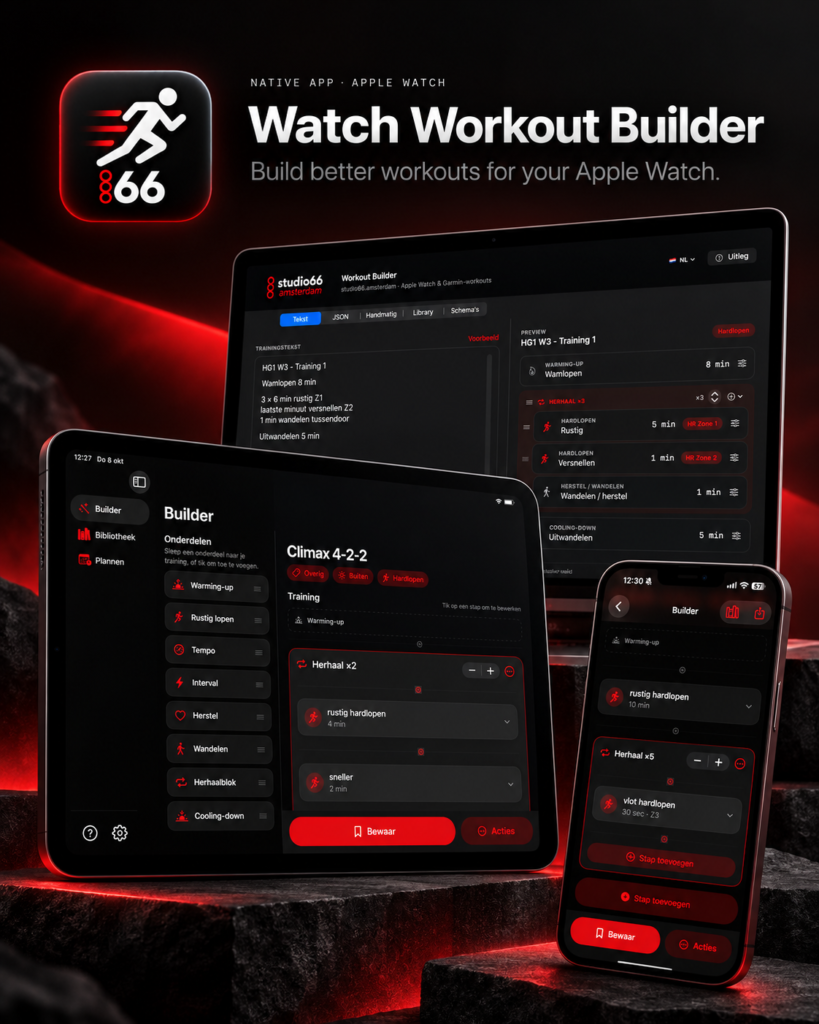 Watch Workout builder